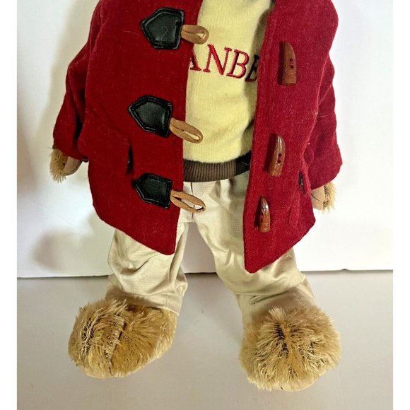Effanbee Oh Josh The Urban bear 16" Mohair Bear Jointed Plush Essentials Collect - Picture 3 of 16